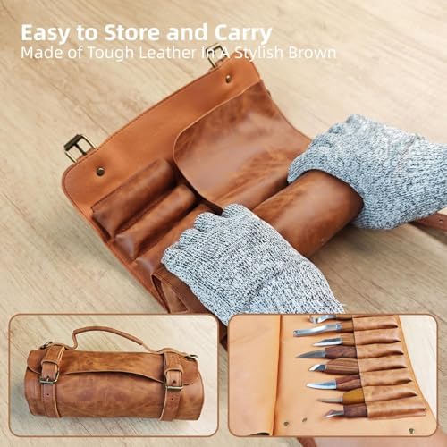 bellaDimora Wood Carving Kit 16-Piece - Image 3