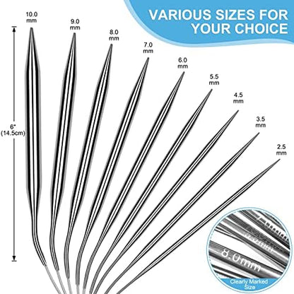 Aeelike Circular Knitting Needles Set, 2.5-10 mm Round Needle, 40 inches - Image 2