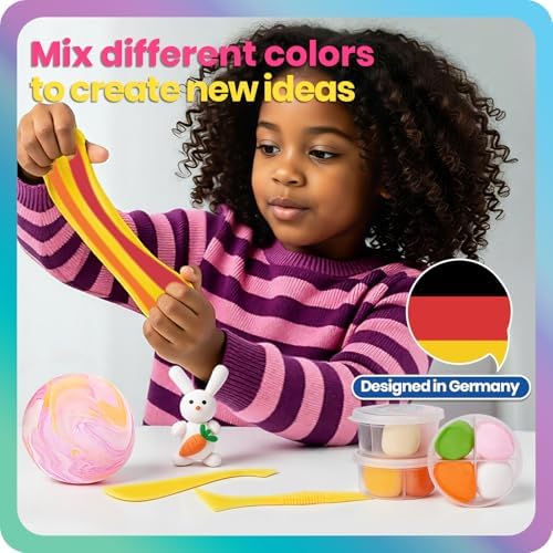 Air Dry Clay Kits,18 Animals Modeling Magic Clay for Kids, DIY Model Magic Clays,18 Set Molding Clays, Ultra Light, Soft & Non-Sticky, Arts and Crafts Gift for Kids - Image 2