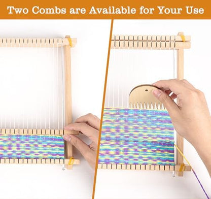 Lemonfilter 9.45x11 Weaving Loom for Kids Ages 6 8 10 Girls Beginners Gift - Image 5