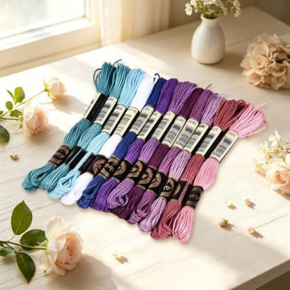105 Yards Embroidery Floss Colored Thread for Hand Sewing DIY - Image 4