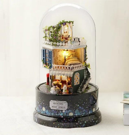 Wizardi Mini House Building Kit - Look for A Star DIY Dollhouse Kit by Wizardi