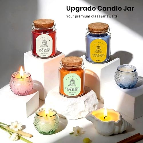 Geoynas 113Pcs Candle Making Kit for Adults - Soy Wax DIY Set - Image 4