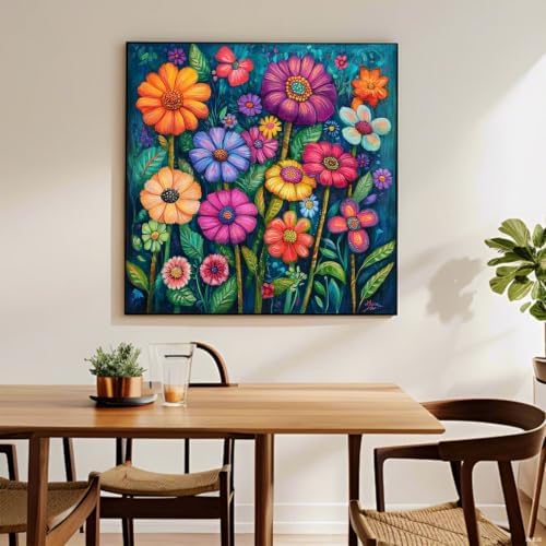 AIBOERL Paint by Numbers Kit for Adults Beginner,Flowers,12X16In - Image 5