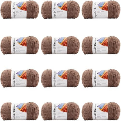 MICHAELS Bulk 12 Pack: Soft Classic™ Solid Yarn by Loops & Threads® - Image 7