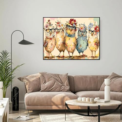 Meothan Framed Paint by Numbers Kits for Adults 12x16in with Wooden Easel - Image 4