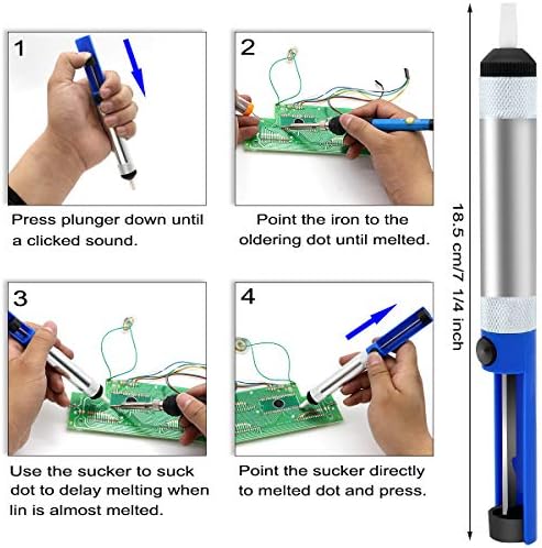 Wood Burning Kit 95pcs, West Bay Soldering Pen with Adjustable On-Off Switch Control Temperature Wood Burning Tool for Embossing, Carving, Soldering Tips, Carrying Box - Image 5