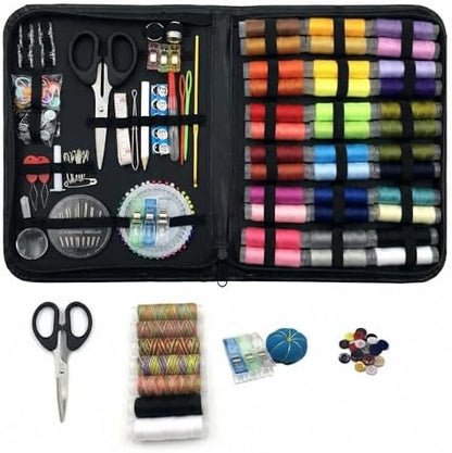 MFORLD Sewing Kit for Adults, 229Pcs Needle and Thread Kit Sewing Supplies by Unknown