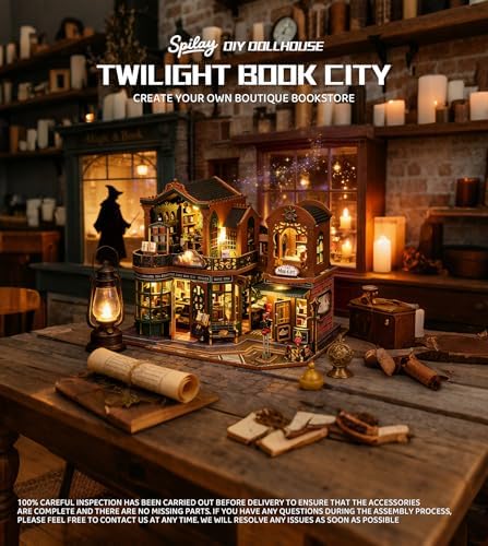 Spilay DIY Miniature House Kit for Adults, Miniature Dollhouse Kit - Image 4