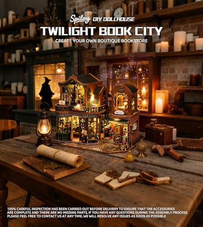 Spilay DIY Miniature House Kit for Adults, Miniature Dollhouse Kit - Image 4