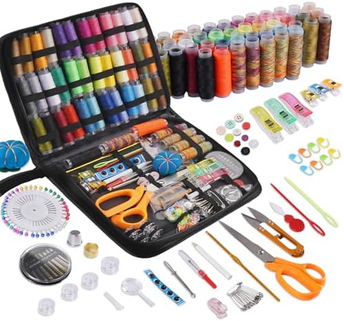 StiVerse 189 Pcs Sewing Kit for Adults, Beginners, 43 Color by StiVerse