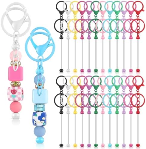 Tondiamo 24 Pcs Beadable Keychain Bar by Tondiamo