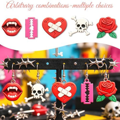 ORIGACH 15 Pcs Punk Rock & Street Style Polymer Clay Cutters Set - Image 4