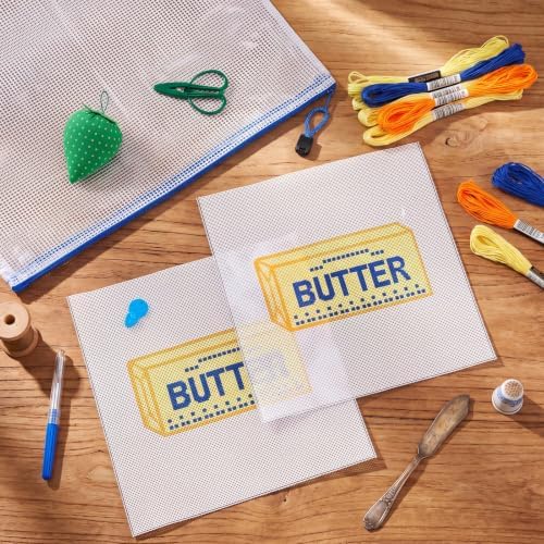 XunYee Needlepoint Canvas Kit, Butter - Image 4