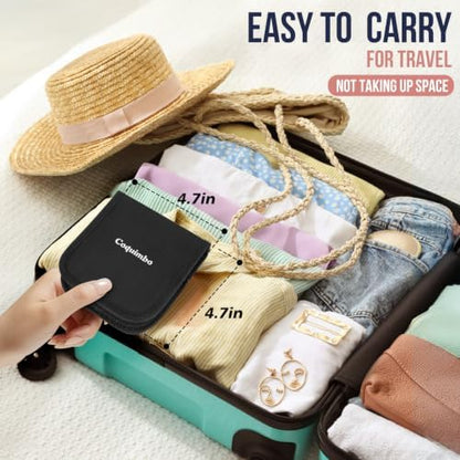 Coquimbo Sewing Kit Mini Travel, Dorm Room Essentials for Girls (Black, S) - Image 6