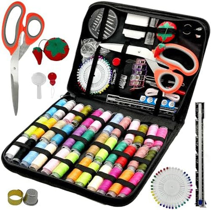 FREFTA Sewing Kit for Adults Beginner and Professionals, Home, Travel Sewing Kit with Sewing Pins and Needles,Seam Rippers,Thread,Threaders for Hand Sewing with Scissor and Accessories (N - 36) by Unknown