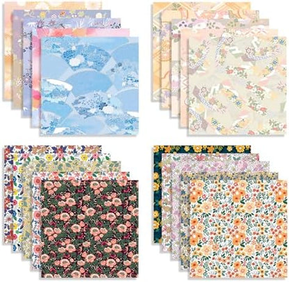 Origami Paper Kit 100 Sheets, 6x6 Inch Double Sided 40 Vivid Colored Paper - Image 2