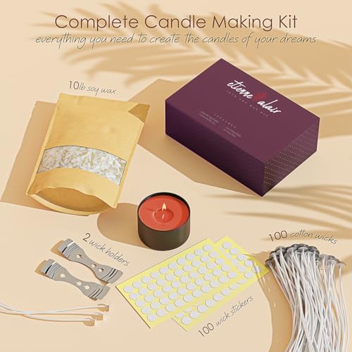 Etienne Alair Organic Candle Wax, Pure Soy Wax for Candle Making, 10 lbs - Image 2