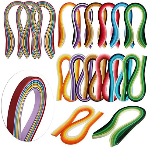 MDLUU Paper Quilling Kit with 1860 Strips and Quilling Tools and Storage Box, Paper Quilling Craft Great for DIY Learning Class, Home Decoration, Birthday Gift - Image 3
