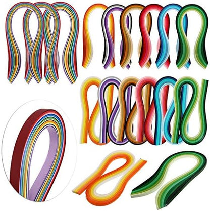MDLUU Paper Quilling Kit with 1860 Strips and Quilling Tools and Storage Box, Paper Quilling Craft Great for DIY Learning Class, Home Decoration, Birthday Gift - Image 3