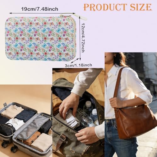 Bobode Printing Floral Travel Sewing Kit with 130 PCS Sewing Accessories - Image 4