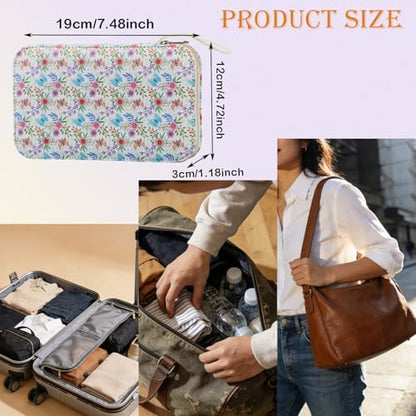 Bobode Printing Floral Travel Sewing Kit with 130 PCS Sewing Accessories - Image 4