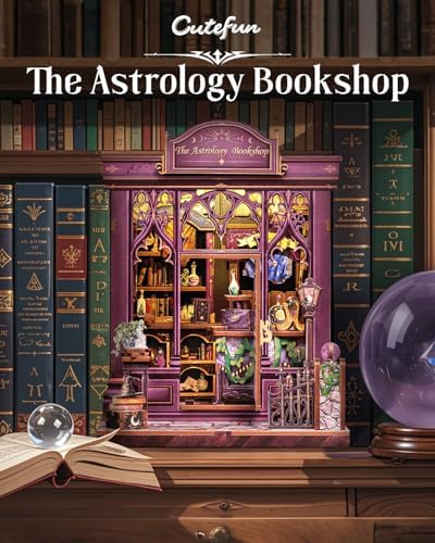 Cutefun Book Nook Kit - DIY Miniature Dollhouse Kit for Adults and Teens - Image 3
