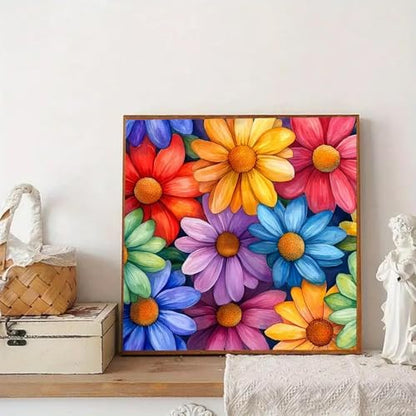AIBOERL Paint by Numbers Kit for Adults Beginner, Flowers, 12X12In - Image 6
