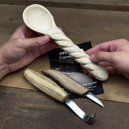 Sharky DIY Spoon Making Wood Carving Kit with Tools - Image 7