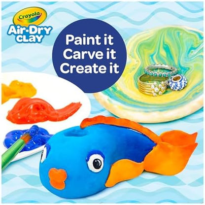 Crayola Air Dry Clay (5lbs), Teacher Supplies, Natural White Modeling Clay for Kids, Sculpting Material, Bulk Craft Supplies for Art Classrooms, Pack of 4 - Image 6