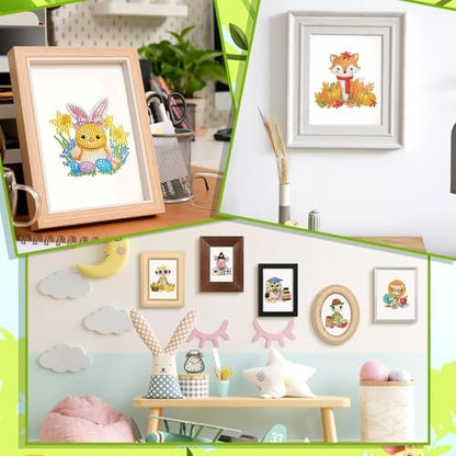 Xuhal 30 Pcs Interchangeable Diamond Art Kits for Adults DIY Holiday - Image 2