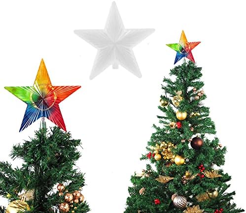 Star Silicone Resin Molds, Christmas Tree Topper Star Crystal Epoxy Resin Molds, DIY Crafts Making Christmas Ornaments Decorations (Cut-Large) by KuAoyoja
