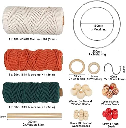 UHAPEER DIY Macrame Kits for Adults Beginners with Instruction and Video - Image 2