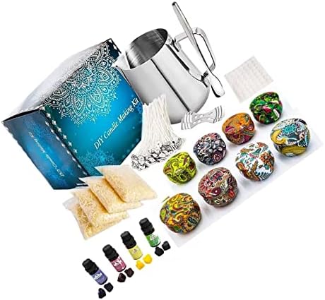 evhooe Candle Making Kit, Wax Melt Making Kit, Candle Beginner DIY Starter Set for Making CandlesScented Candles, Complete Candle DIY Set for Gifts for Adults and Teens - Image 2