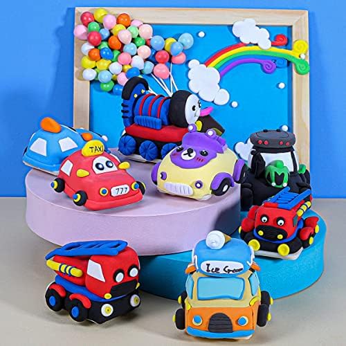 36 Colors Air Dry Clay Kit for Kids – 36 Cups with 3 Sculpting Tools - Image 5