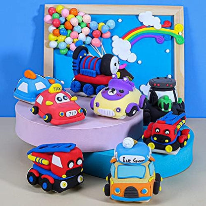 36 Colors Air Dry Clay Kit for Kids – 36 Cups with 3 Sculpting Tools - Image 5