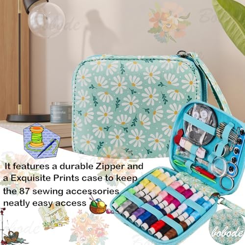 Bobode Printing Sewing Kit Travel Basic Sewing Kit for Adults, - Image 5