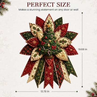 Daily Partner Quilted Christmas Door Hanging DIY Sewing Kit (A11) - Image 3