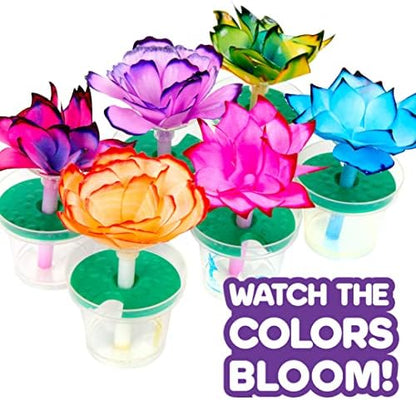 Crayola Paper Flower Science Kit, Color Changing Flowers, Gift for Kids Ages 7, 8, 9, 10 (Pack of 2) - Image 3