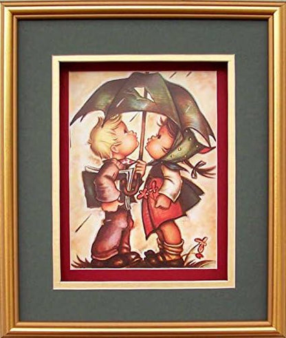 DSC ART Honey Buns Under the Umbrella - Paper Tole 3D Decoupage Craft Kit Size 6x8 inches K51312 (The Additional Pictures Show Examples of This Craft Kit Assembled and Framed in a Shadow Box Frame) - Image 3