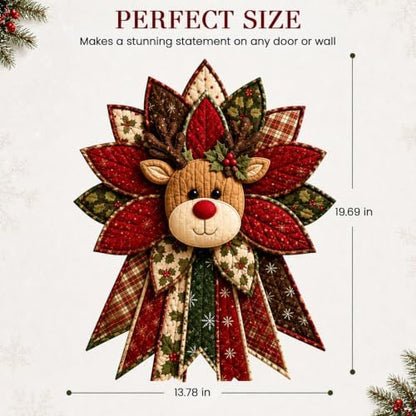 Daily Partner Quilted Christmas Door Hanging DIY Sewing Kit (C) - Image 3