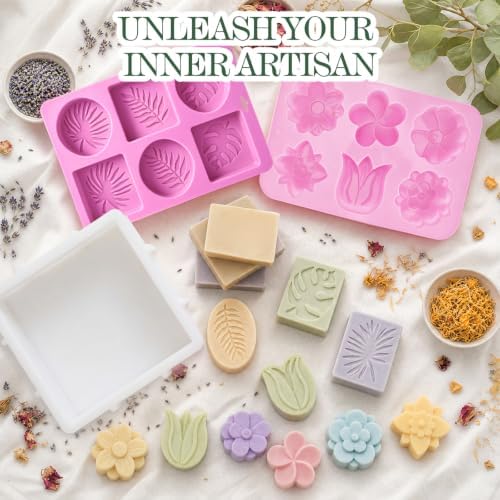 Soap Making Kit for Adults & Beginners Complete Soap Making Supplies - Image 6