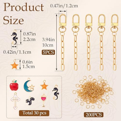 Keychain Making Kits for Bag Charm - Image 2