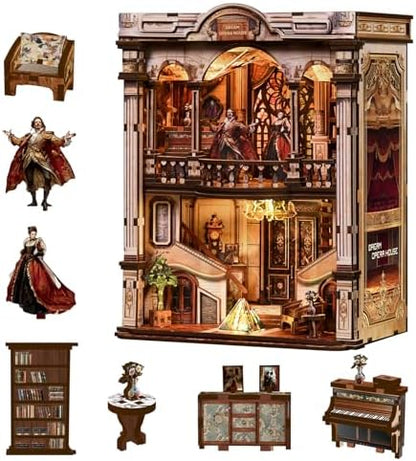 Book Nook Kit for Adults, DIY Miniature House Dream Opera House - Image 6