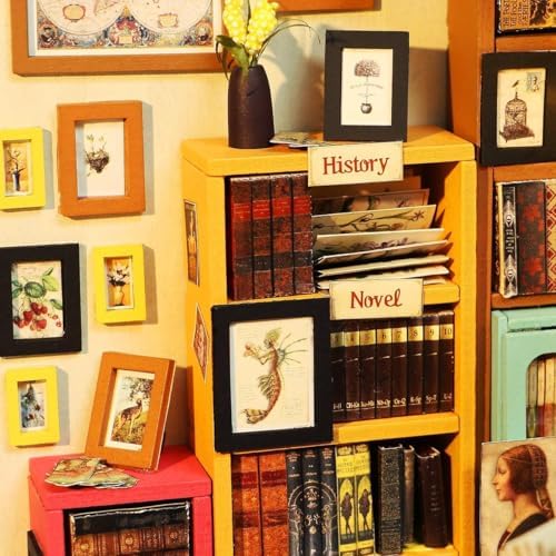 Rolife 1:20 Miniature House Kits-Tiny House Kit-DIY Miniature Dollhouse Kits for Adults-Model Building Craft Kits-Hobbies Gifts for Women and Men - Image 5