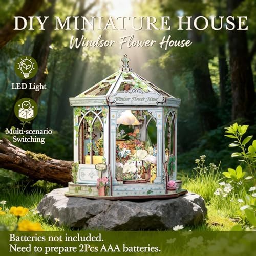 Cutefun Book Nook Kit - DIY Miniature House Dollhouse Kit for Adults - Image 2