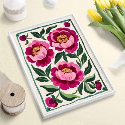 Diamond Art Kits for Adults, Peony Diamond Art Painting Kits for Adults - Image 2