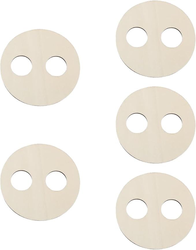 5X Wooden Wick Centering Tool Practical Round Easy Use Manual Tool Candle Wick Stabilizer for Candle DIY Making Home Use, B