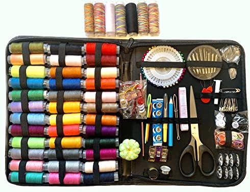Professional Sewing Kit for Adults - Complete Sewing Machine Kit - Beginner-Friendly for Women - Includes Thread, Supplies & More by Unknown