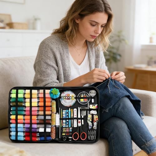 Sewing Kit Portable 226-Piece Needle Thread - Image 2